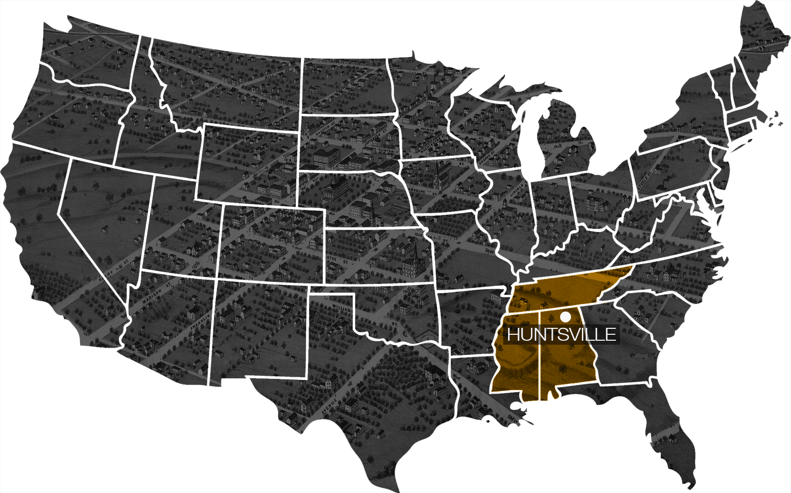 Crunkleton_Map_Updated Crunkleton, Crunkleton commercial real estate group, real estate, brokerage, leasing, property management, investment consulting, huntsville alalabama, downtown huntsville, real estate agent, tennessee, mississippi, decatur, athens, madison, retail, office space, office rental,