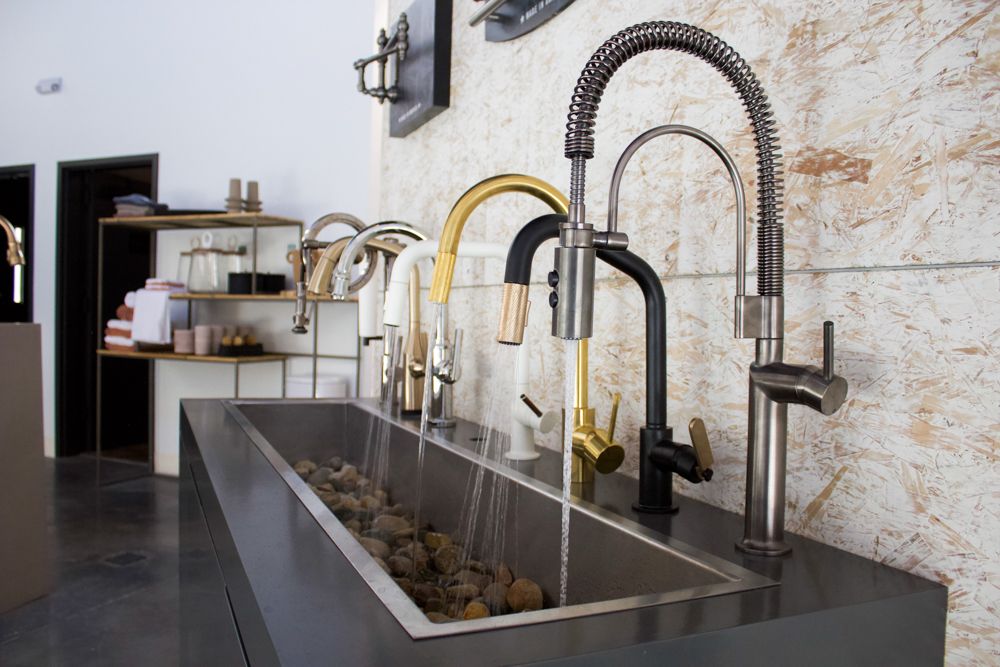 Working displays at Heritage Kitchen + Bath.